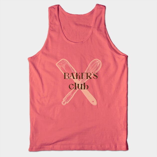 Baker's Club Tank Top by Craft and Crumbles